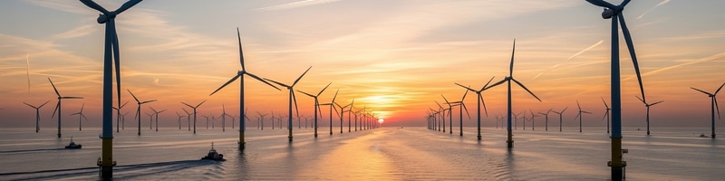 Marché de l'énergie - Eoliennes